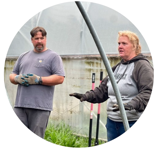 Eric is co-owner and operator of EB Daniel Farm and Garden - a local homestead located in Olalla. EB Daniel Farm and Garden was established in 1994. Nestled among great Hemlock and Douglas firs, the farm proudly produces Poultry, Pork, Rabbit and Seasonal Vegetables.